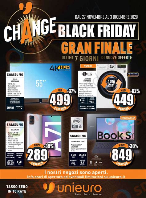 unieuro black friday offerte